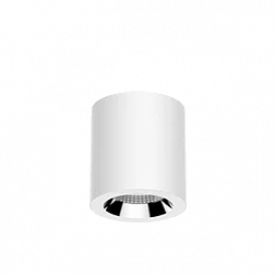 Светильник LED "ВАРТОН" DL-02 Tube накладной 125*135 18W 3000K 35° RAL9010 белый матовый