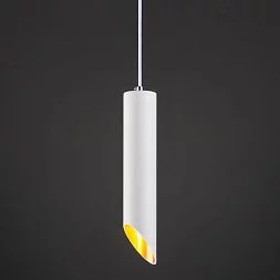 Подвесной светильник Eurosvet WH/GD белый/золото 7011 MR16