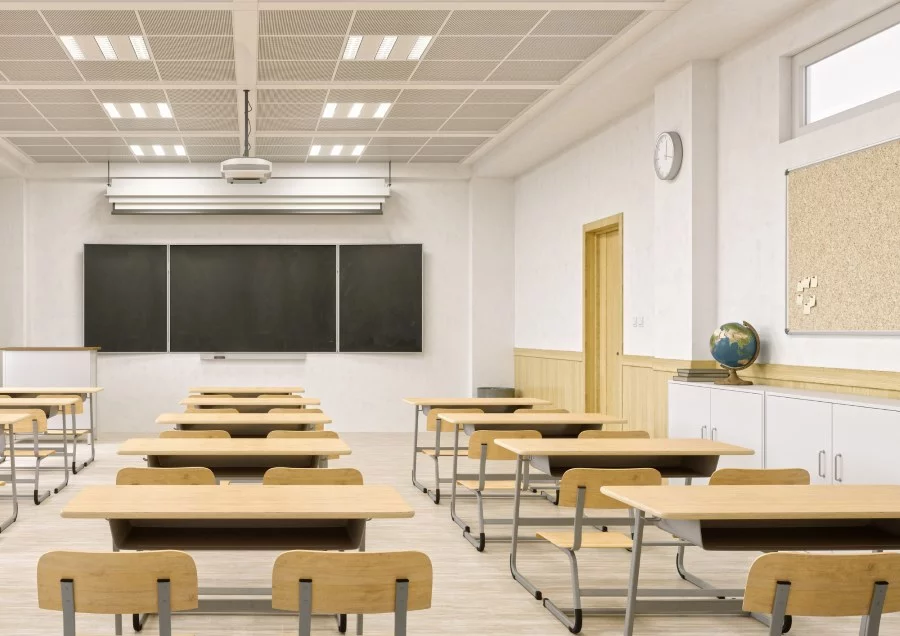 Освещение в учебных заведениях: нормы и требования