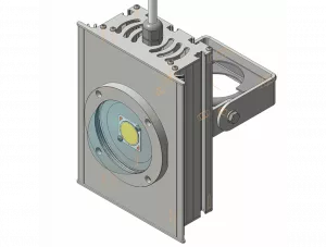 Светодиодный светильник "Прожектор КОБ" VRN-LC60-40-B50K67-U