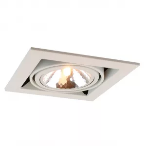 Точечный встраиваемый светильник Arte Lamp CARDANI SEMPLICE Белый A5949PL-1WH