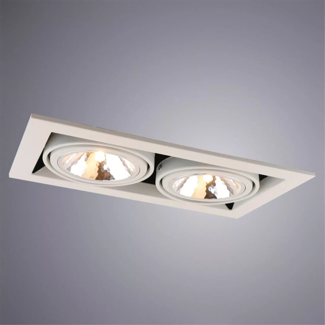 Точечный встраиваемый светильник Arte Lamp CARDANI SEMPLICE Белый A5949PL-2WH