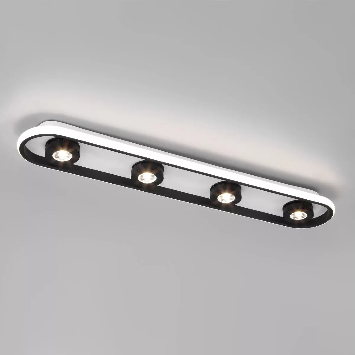 Потолочный светильник Eurosvet белый / черный 20123/4 LED
