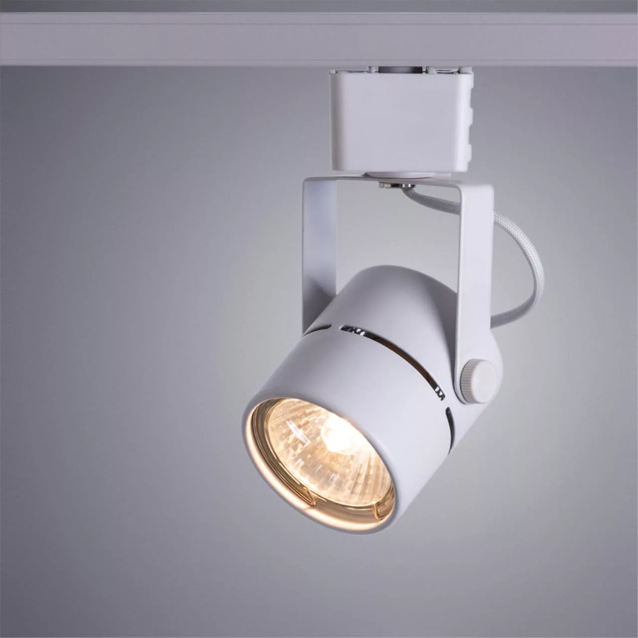 Трековый светильник Arte Lamp MIZAR Белый A1311PL-1WH