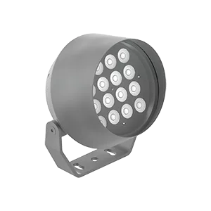 Светодиодный светильник VARTON архитектурный Frieze L 120 Вт DMX RGBW линзованный 15x60 градусов RAL7045 серый