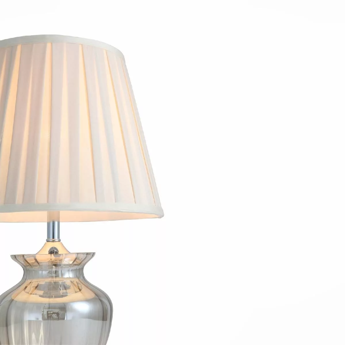Прикроватная лампа ST-Luce Хром/Бежевый E27 1*60W (из 2-х коробок) ASSENZA SL967.104.01