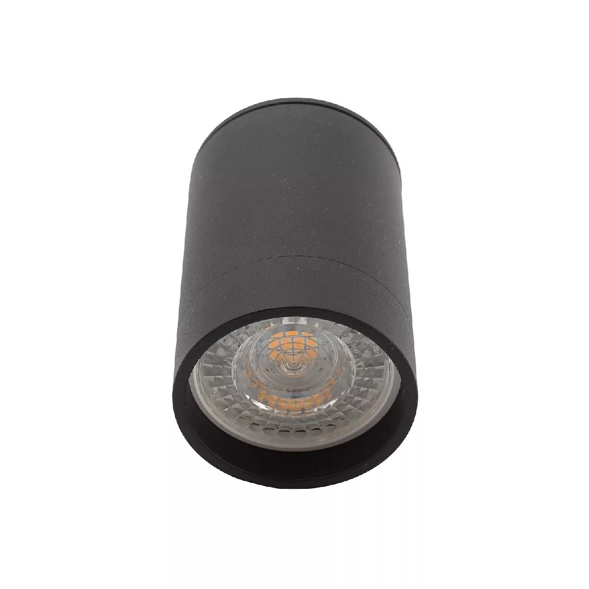 Накладной светильник, IP 20, 50 Вт, GU10, черный, алюминий