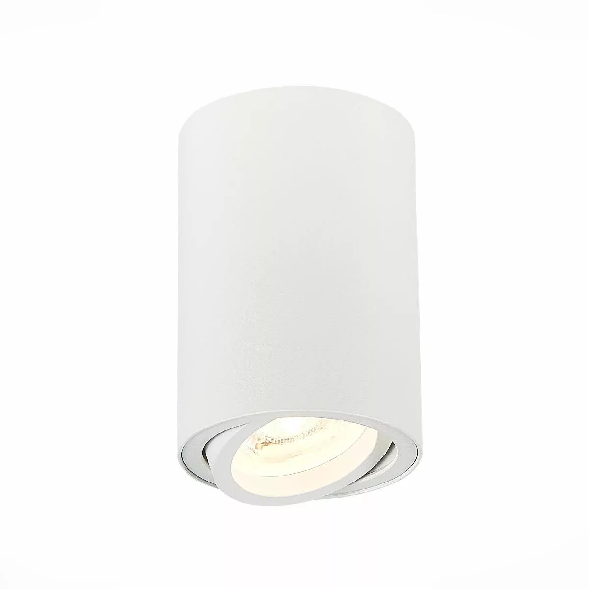 Светильник потолочный Белый GU10 1*50W  IP20 D70xH100 220V Без ламп Накладные светильники ST108.507.01
