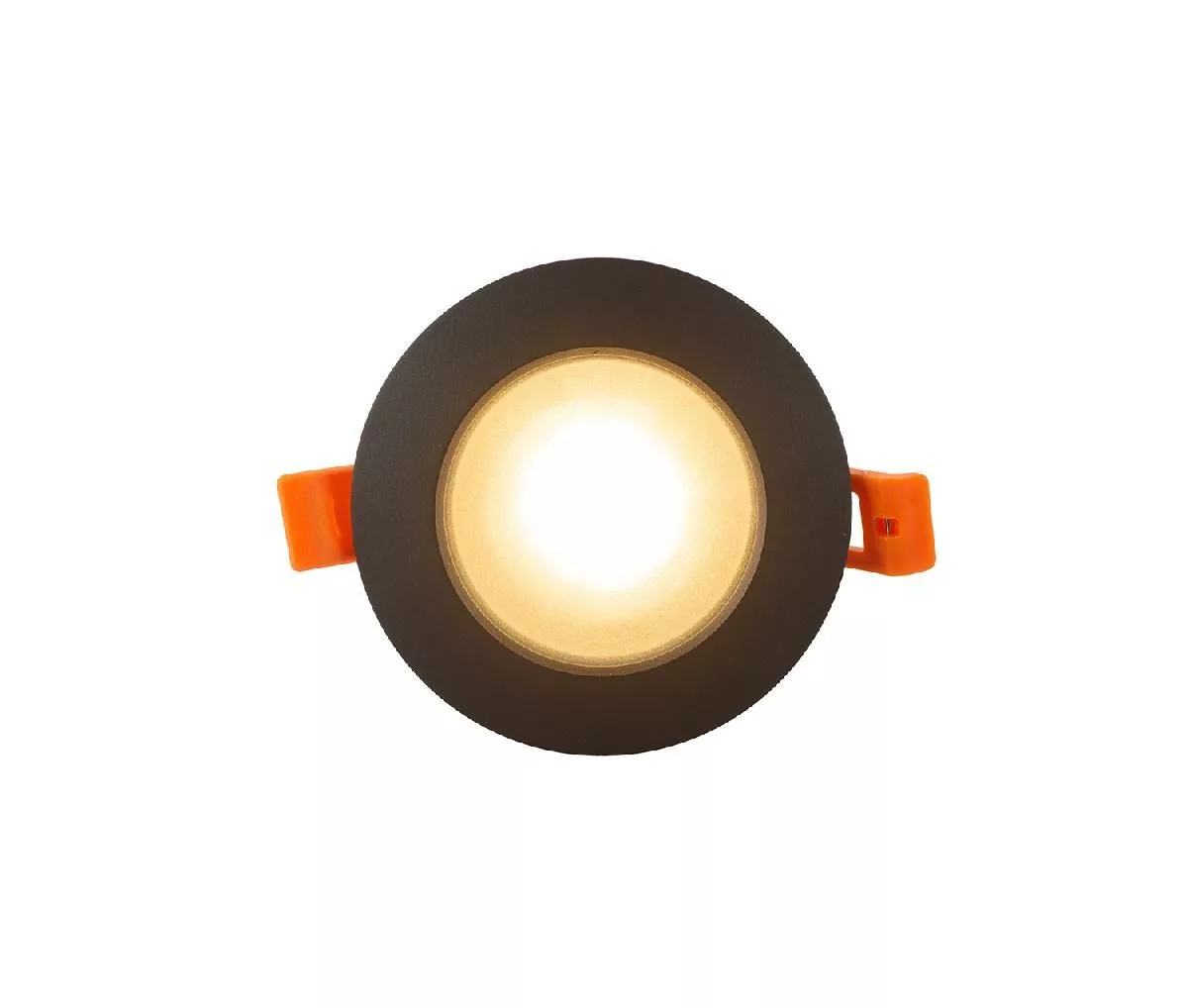 Встраиваемый светильник влагозащ., IP 65, 50 Вт, GU10, черный, алюминий