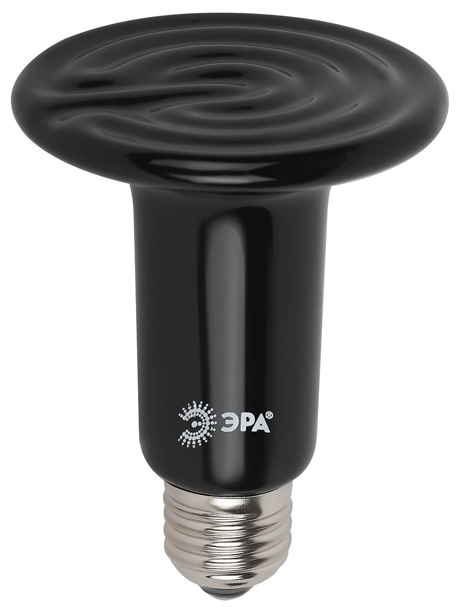Инфракрасная лампа ЭРА ЭРА FITO-150W-НQ керамическая серии CeramiHeat модель RX для брудера, рептилий 150 Вт Е27