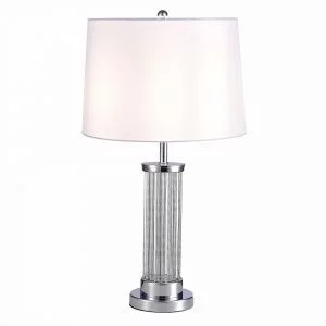 Прикроватная лампа ST-Luce Хром/Белый E27 1*40W CORSI SL1003.104.01
