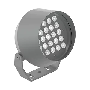 Светодиодный светильник VARTON архитектурный Frieze XL 150 Вт DMX RGBW линзованный 20 градусов RAL7045 серый