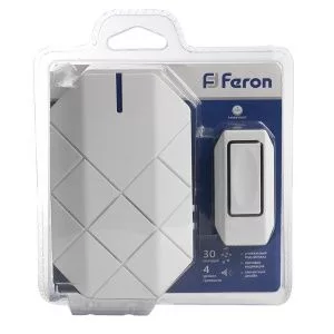 Звонок дверной беспроводной FERON E-377