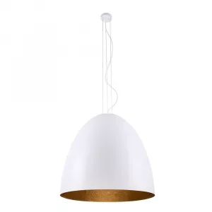 Подвесной светильник Nowodvorski Egg Xl White/Gold 9025