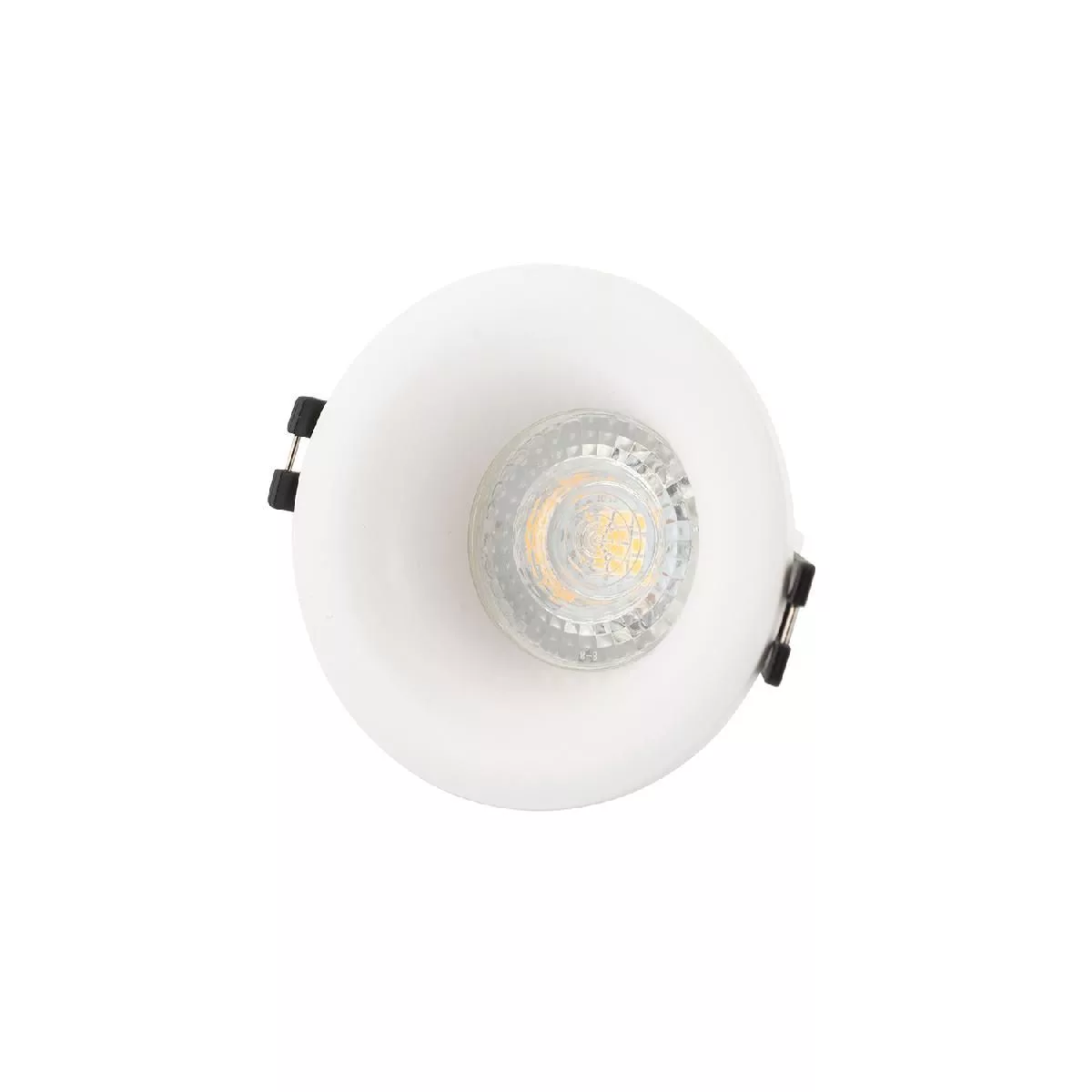 Встраиваемый светильник, IP 20, 10 Вт, GU5.3, LED, белый, пластик