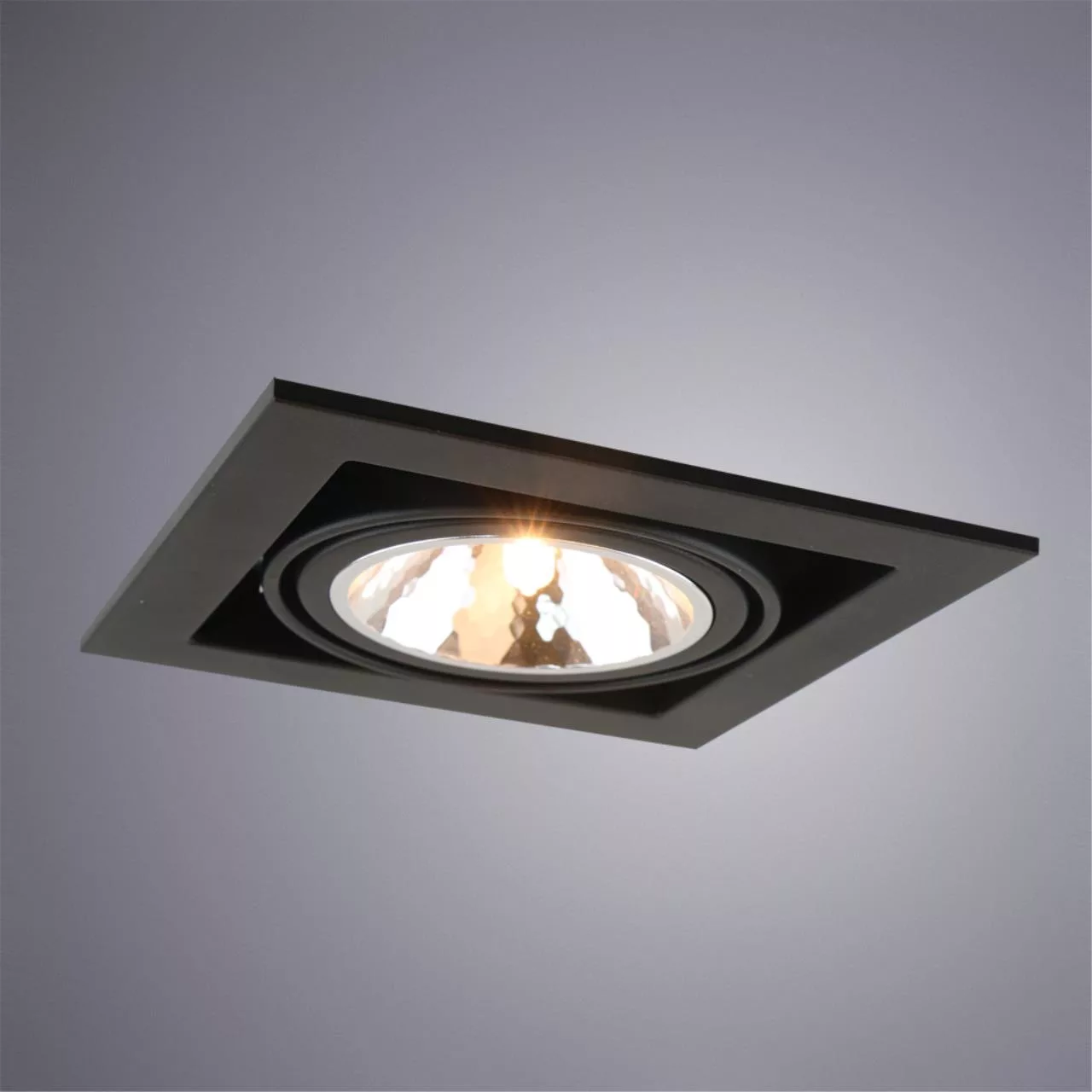 Точечный встраиваемый светильник Arte Lamp CARDANI SEMPLICE Черный A5949PL-1BK