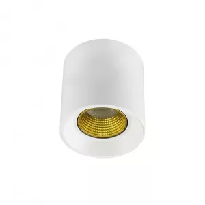 Светильник накладной IP 20, 10 Вт, GU5.3, LED, белый/желтый, пластик