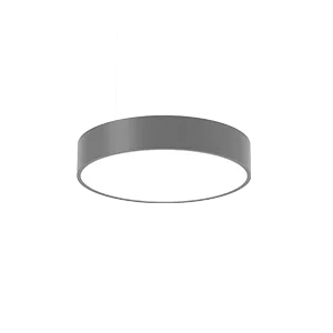 Светодиодный светильник "ВАРТОН" COSMO накладной 32 Вт 600x115 мм 3000К с рассеивателем опал RAL7045 серый муар