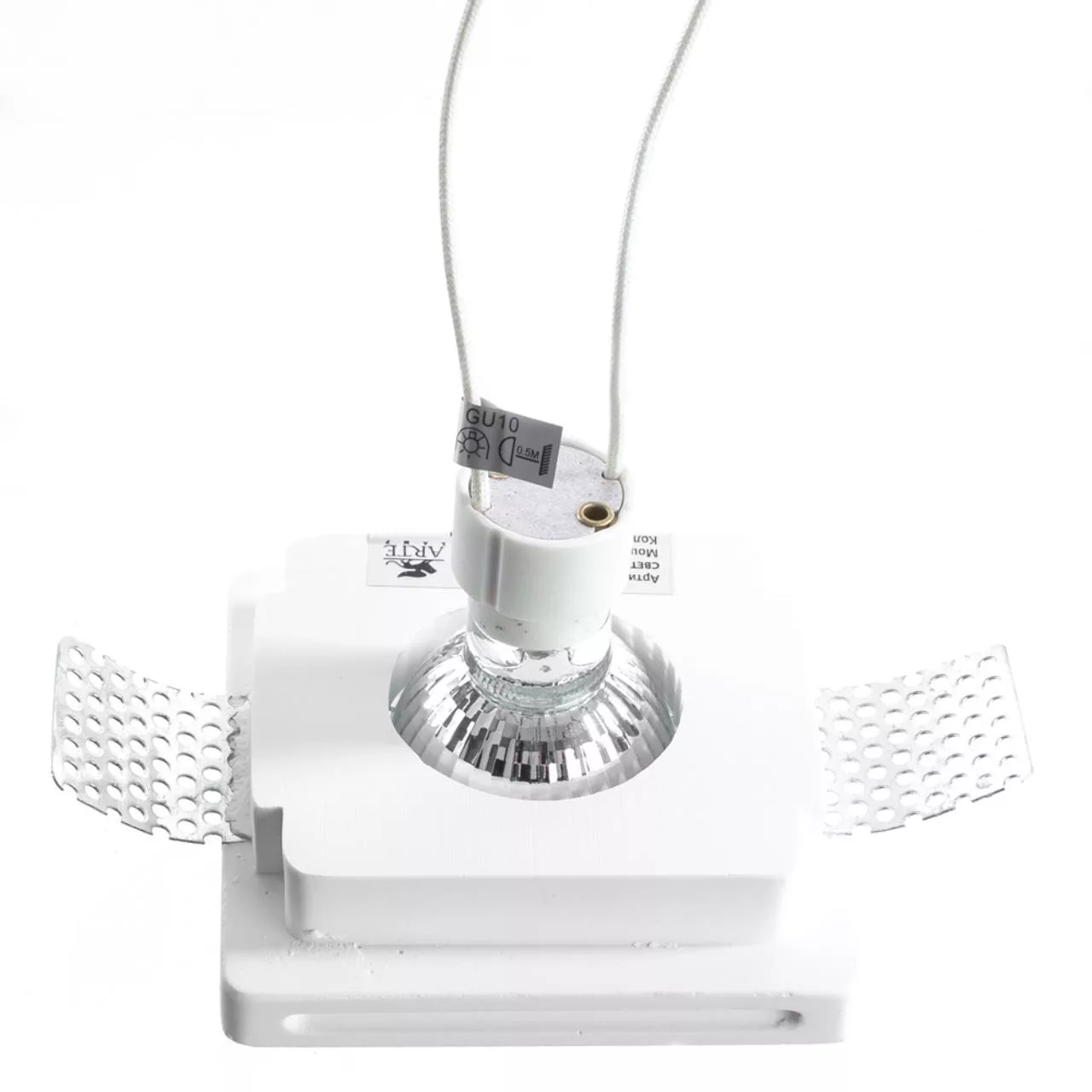 Точечный встраиваемый светильник Arte Lamp INVISIBLE Белый A9214PL-1WH