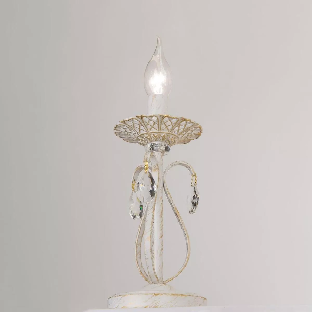 Настольный светильник Citilux Джесси Белый + Золото CL410812