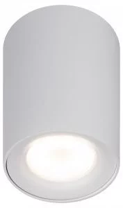 Светильник настенно-потолочный спот ЭРА OL1 GU10 WH под лампу MR16/GU10 белый IP20