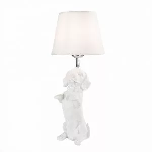 Прикроватная лампа Белый, Хром/Белый E27 1*40W NARNI SLE115214-01