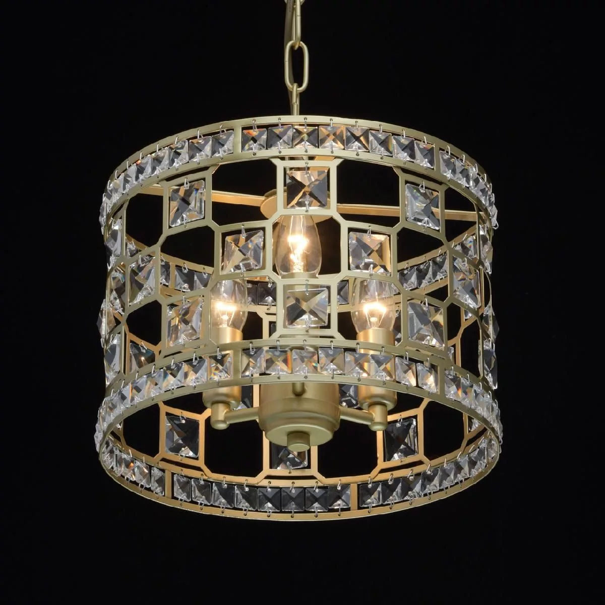 Потолочный светильник MW-Light Монарх золотой 121011503