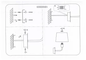 Настенный светильник MW-Light Дэла 635020401
