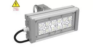Светодиодный светильник SVT-STR-M-27W-45x140 (с защитой от 380)