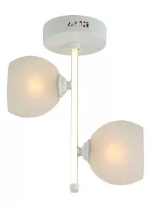 Светильник потолочный HIPER H805-2 2*E27*60Вт + LED 14Вт WHITE