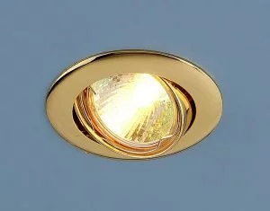 Точечный светильник 104S MR16 GD золото Elektrostandard a031466