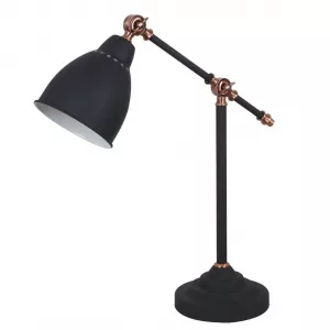 Офисная настольная лампа Arte Lamp BRACCIO Черный A2054LT-1BK