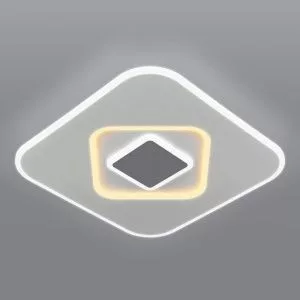 Потолочный светильник с ПДУ Eurosvet белый / серый 90218/1