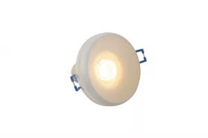 Встраиваемый светильник, IP 20, 10 Вт, GU10, белый, алюминий/пластик