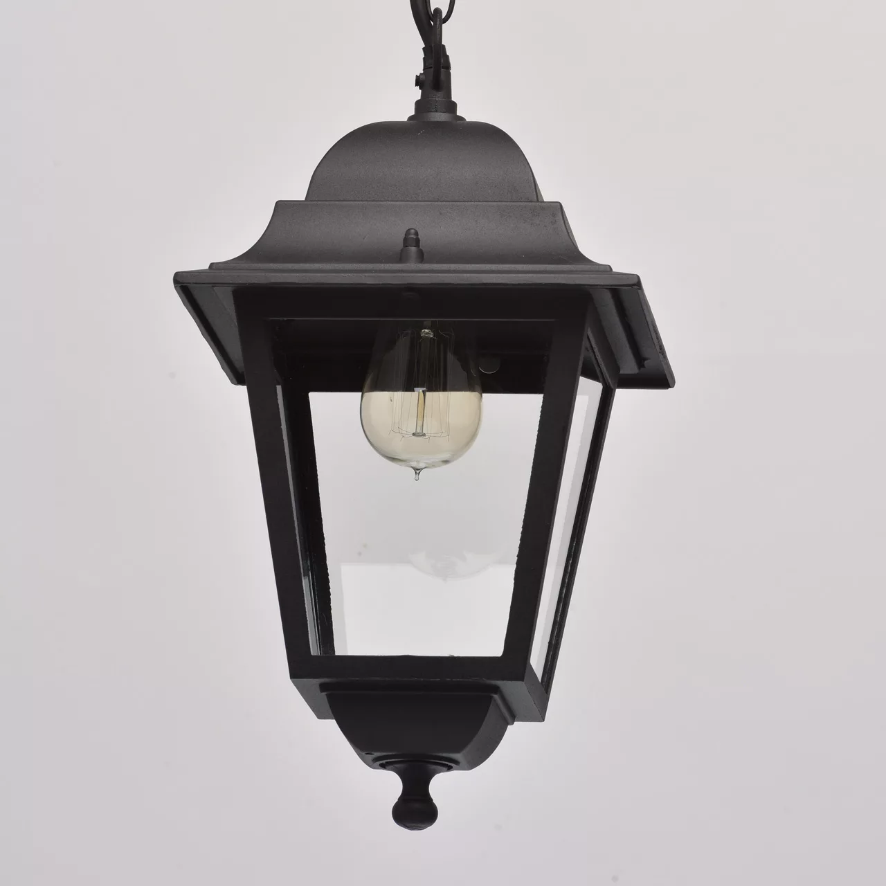 Потолочный светильник De Markt Глазго чёрный 815011001