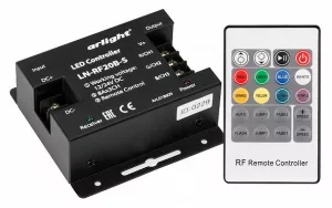 Контроллер LN-RF20B-S (12-24V, 288-576W, ПДУ 20кн)