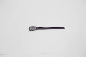 Разъем 4PIN с проводом для LED ленты RGB 10mm (подключение ленты к источнику питания)