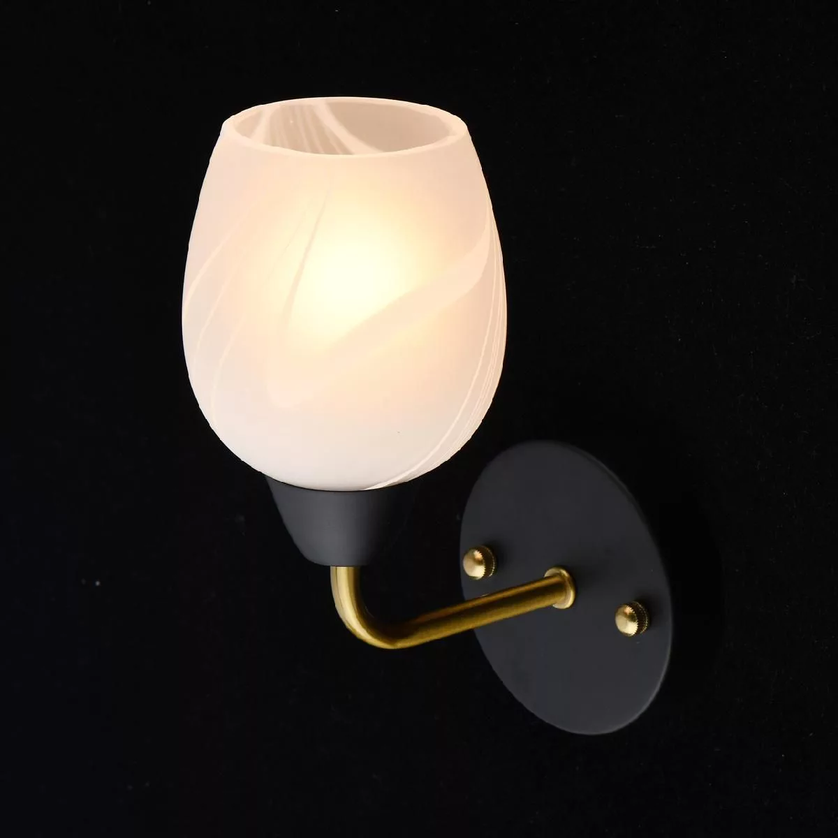 Настенный светильник MW-Light Олимпия бронзовый 638028201