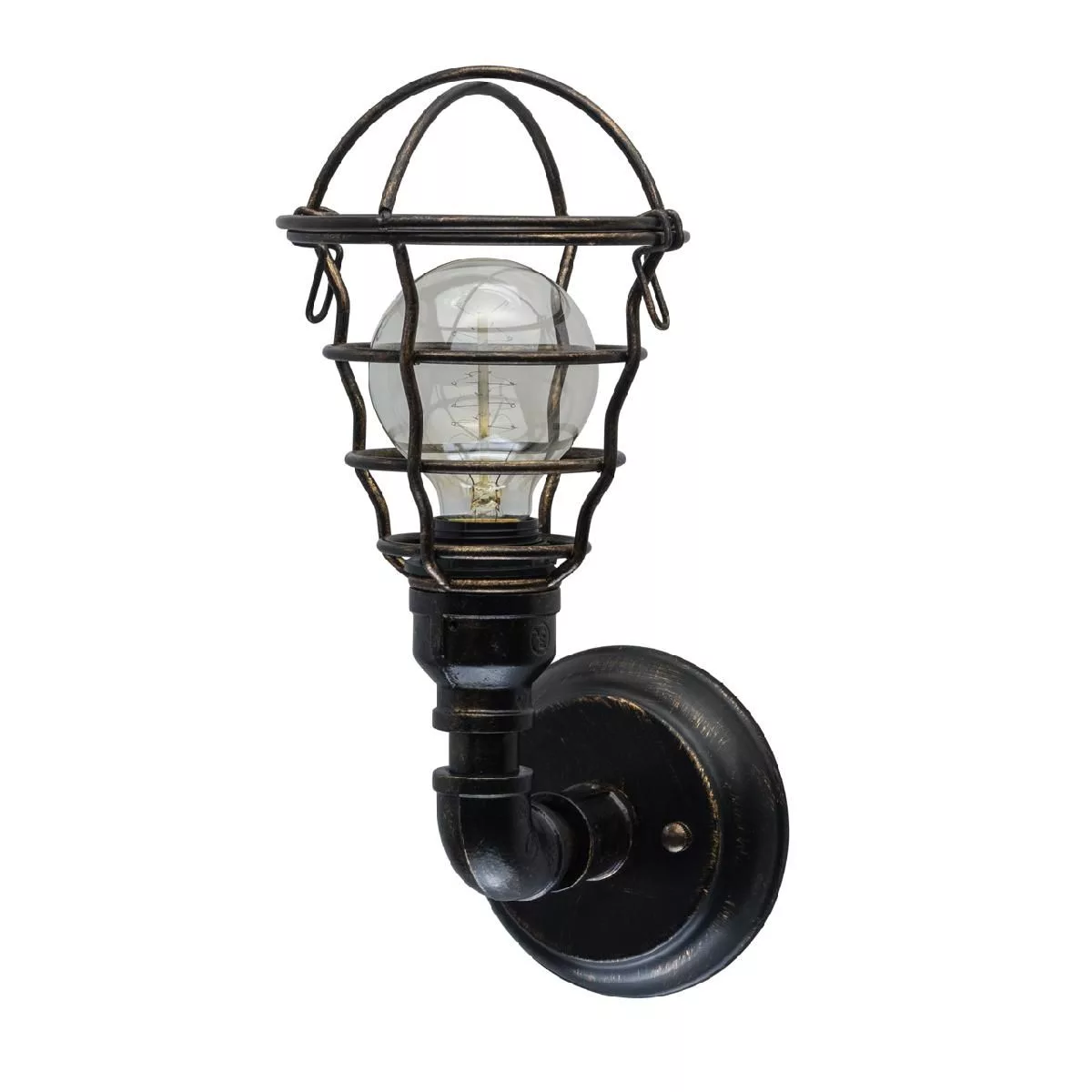 Настенный светильник MW-Light Джестер чёрный 104021501