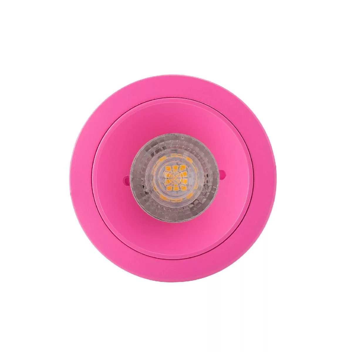 Встраиваемый светильник, IP 20, 50 Вт, GU10, розовый, алюминий