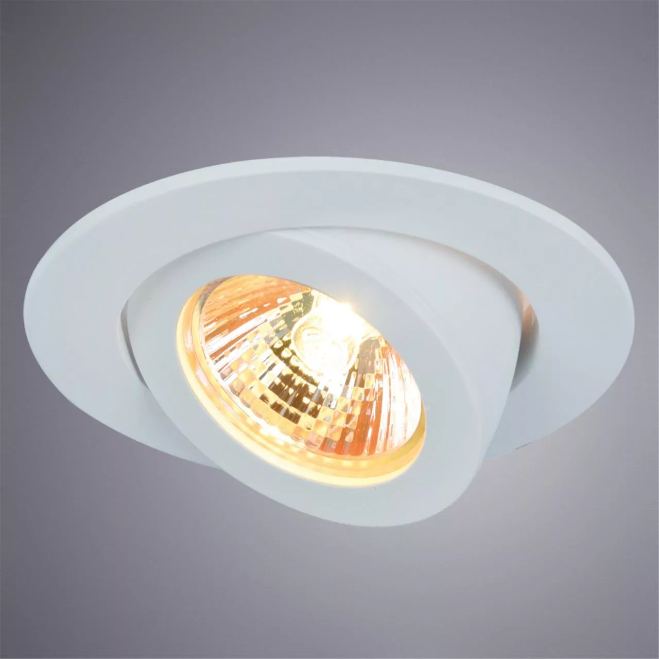 Точечный встраиваемый светильник Arte Lamp ACCENTO Белый A4009PL-1WH