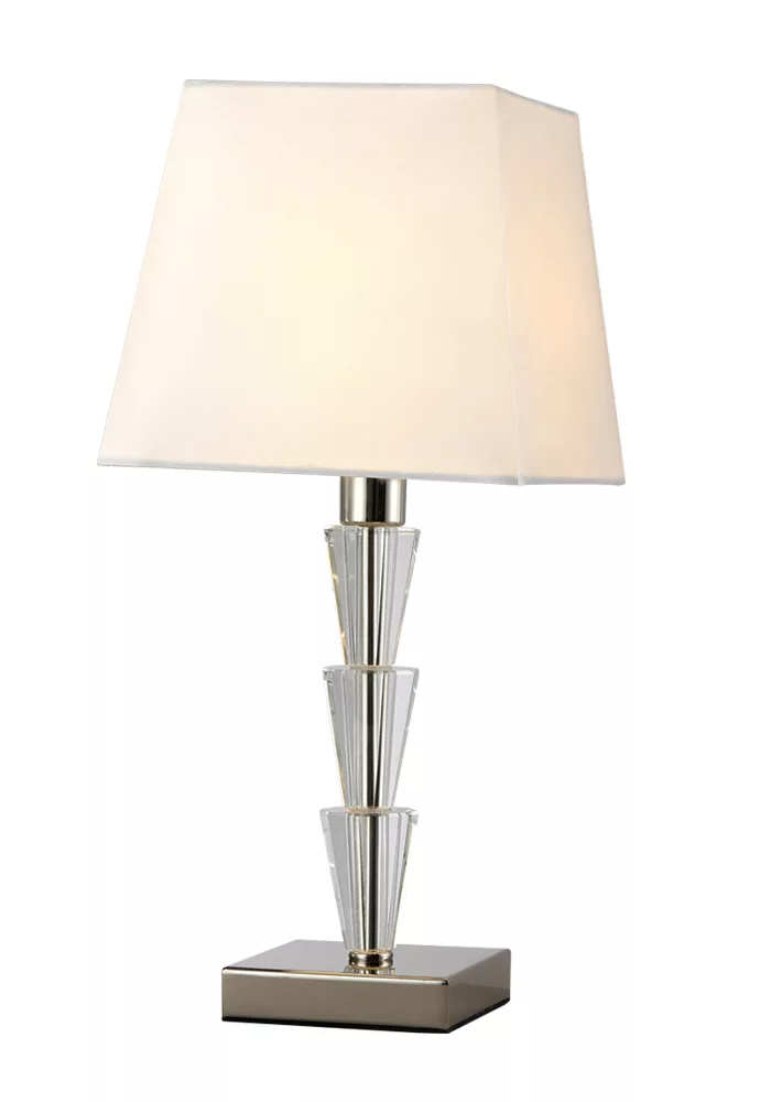 Настольная лампа Crystal Lux MARSELA LG1 NICKEL