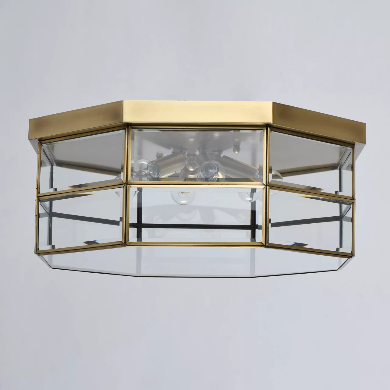Потолочный светильник CHIARO Мидос бронзовый 802011506