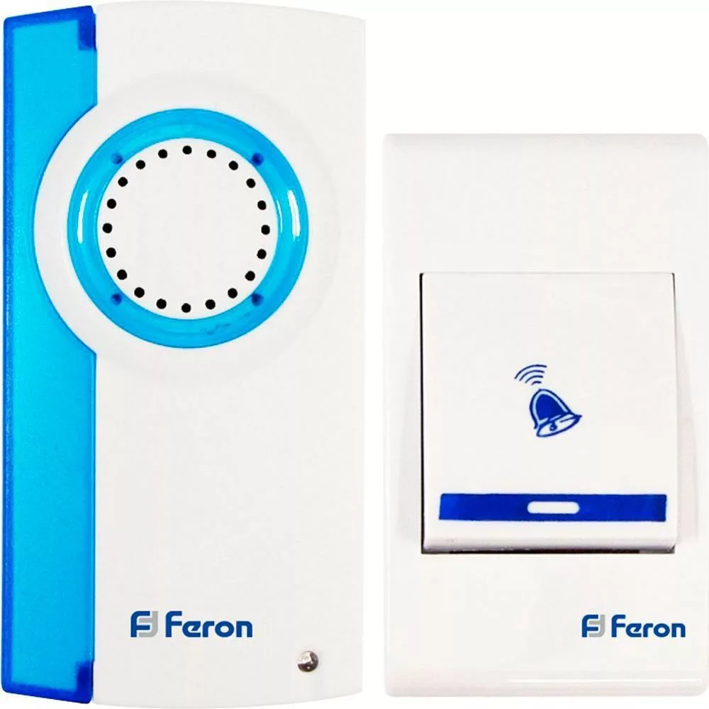 Звонок электрический дверной беспроводной FERON E-221