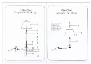 Настольный светильник MW-Light Аврора бронзовый 371030501