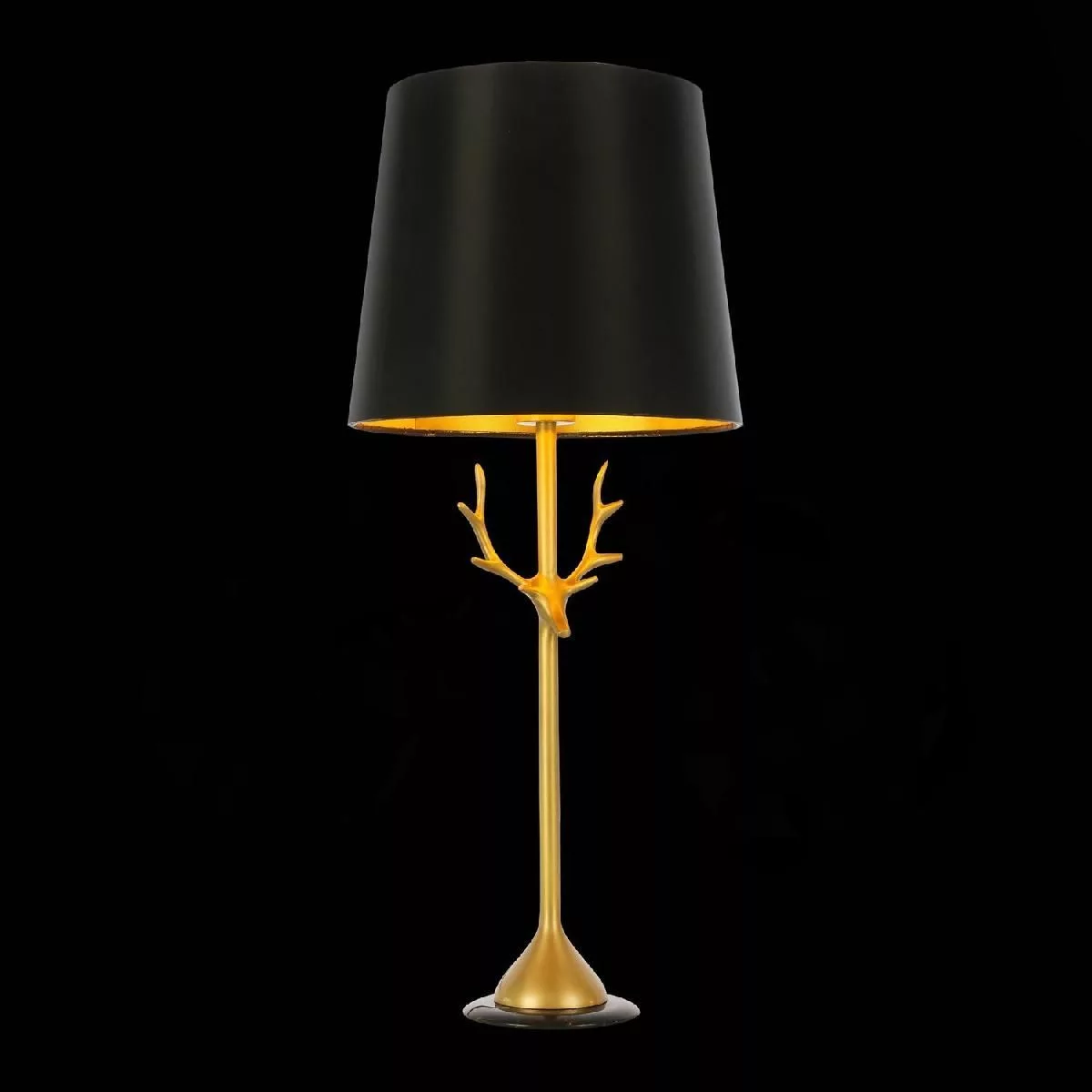 Прикроватная лампа ST-Luce Латунь/Черный, Золотистый E14 1*40W (из 2-х коробок) VELOSSA SL1123.204.01