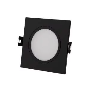 Встраиваемый влагозащищенный светильник, IP65, до 10 Вт, LED, GU5,3, черный