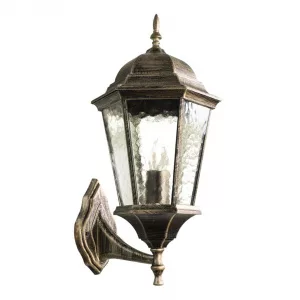 Уличный настенный светильник Arte Lamp GENOVA Черный A1201AL-1BN