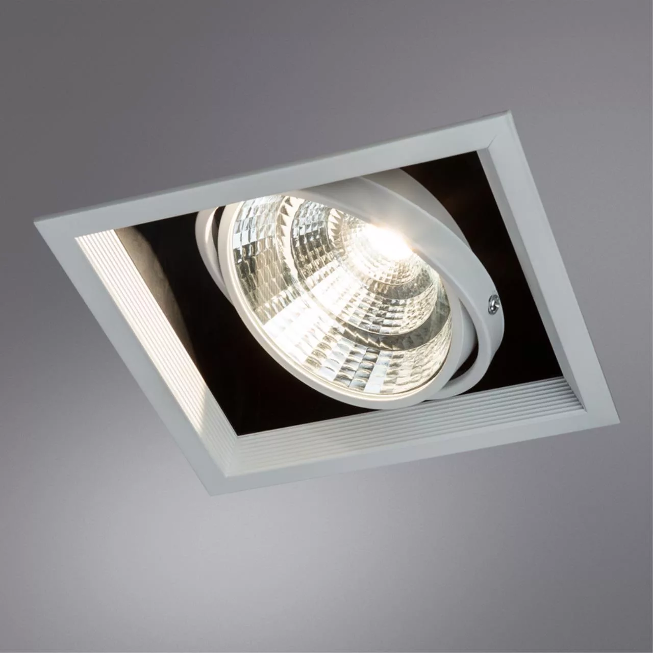 Точечный встраиваемый светильник Arte Lamp MERGA Белый A8450PL-1WH