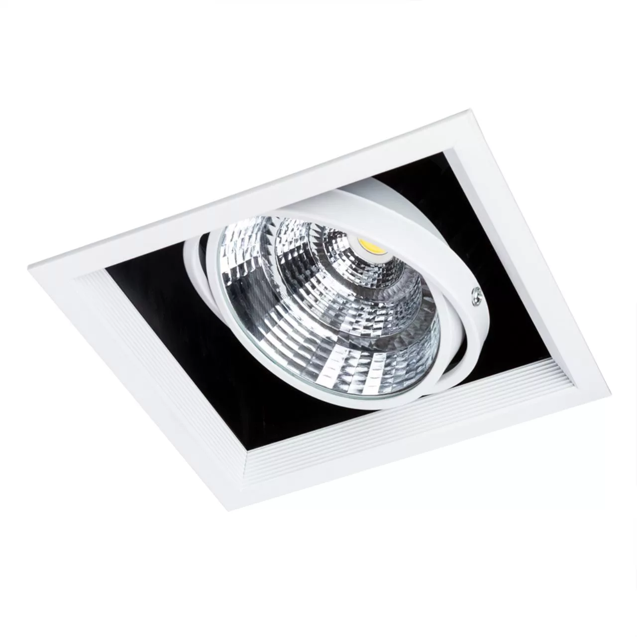 Точечный встраиваемый светильник Arte Lamp MERGA Белый A8450PL-1WH